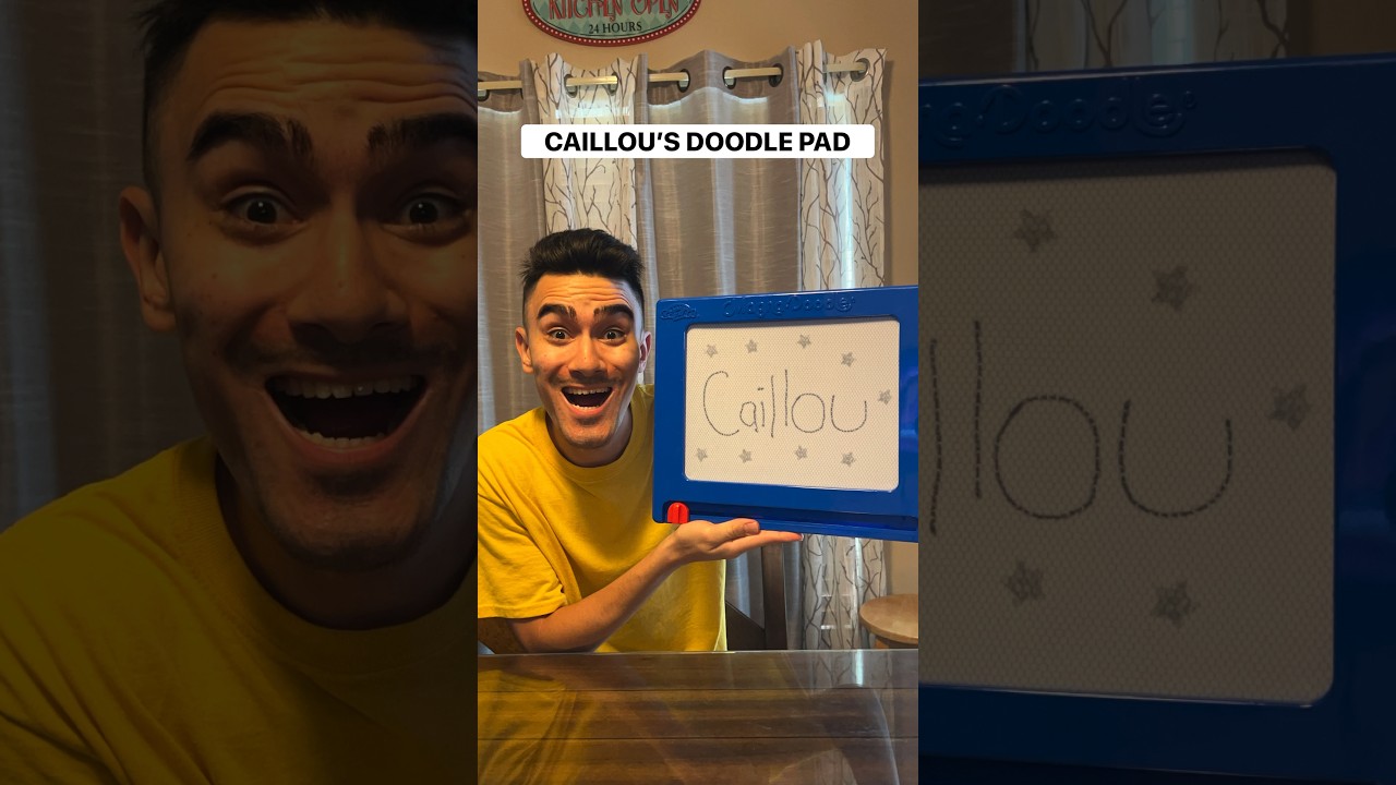 Caillou’s Doodle Pad 😂 
