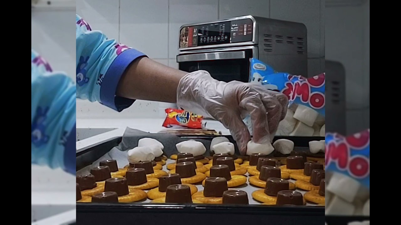 Arabic Sweets Biscuits with Chocolate and Marshmallows YouTube