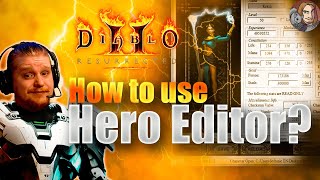 How To Use Hero Editor With Diablo II Resurrected (Create Your Own Custom Characters Offline)