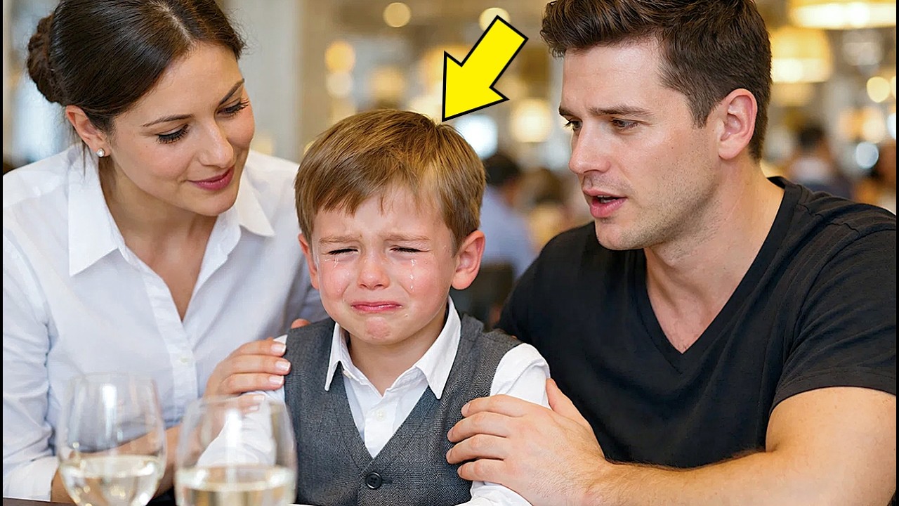 Der Sohn des Milliardärs weinte beim Dinner – bis die Kellnerin flüsterte: „Er braucht nur Liebe“