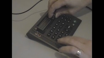 Circuit Bent Talking Calculator Part 2 by freeform delusion