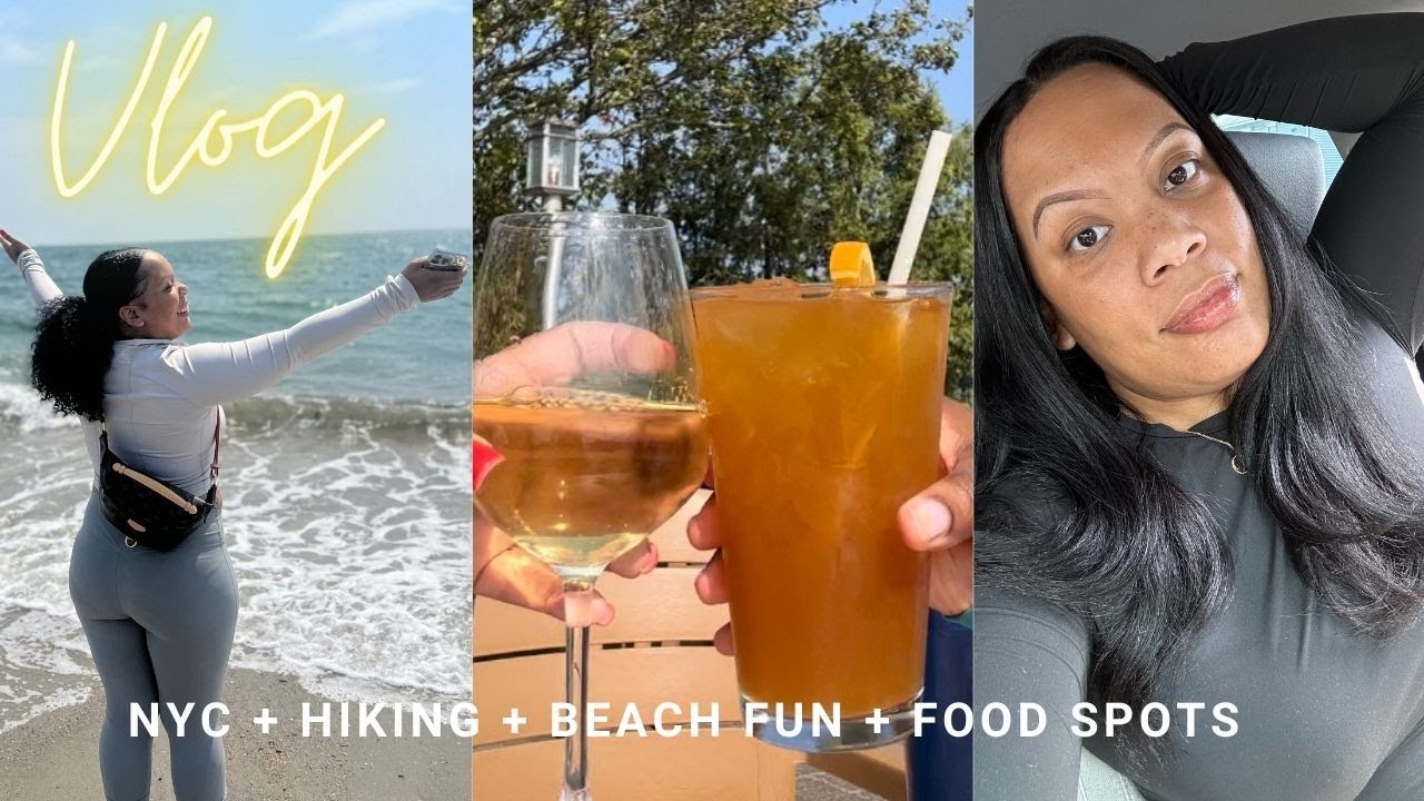 VLOG THE CRAB HOUSE NYC + LOST HIKING + BEACH W/ TEONNI + FOOD REVIEWS
