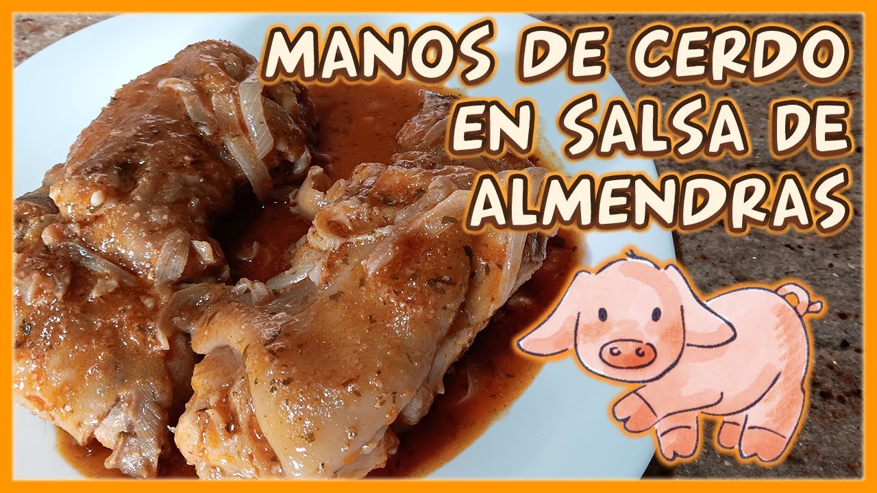 Manos de Cerdo en Salsa de Almendras
