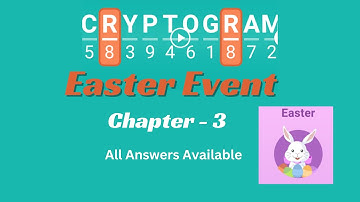 Cryptogram Easter Event Chapter 3 Answers | Complete Solution Guide