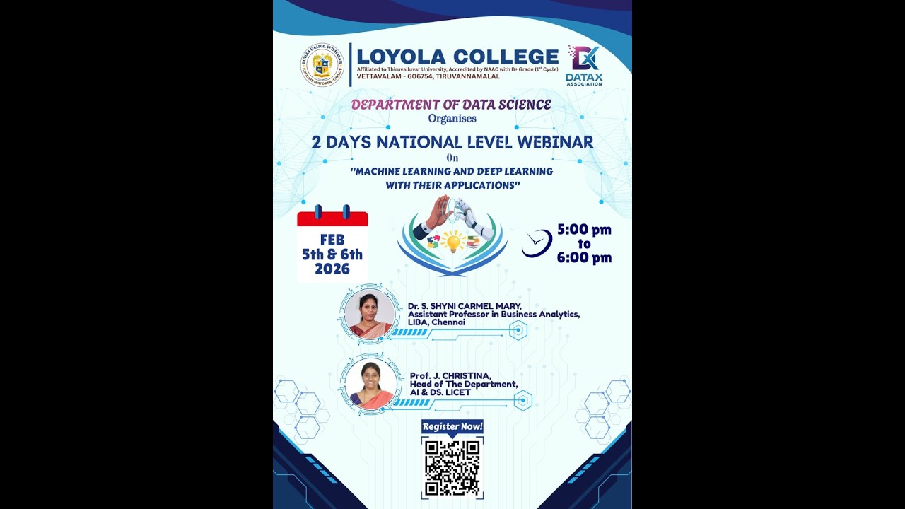 DAY 2 | National Level Workshop on "Machine Learning & Deep learning ...