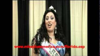 Florida Miss Plus America 2011 Spokesmodel Winner Christina Carrano