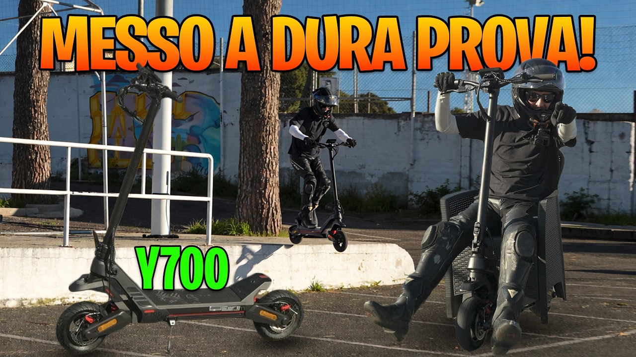 SALTO UN MURETTO CON UN MONOPATTINO E NON SOLO...😅 TEST ENGWE Y 700 DA 1200WATT E 28 Nm DI COPPIA