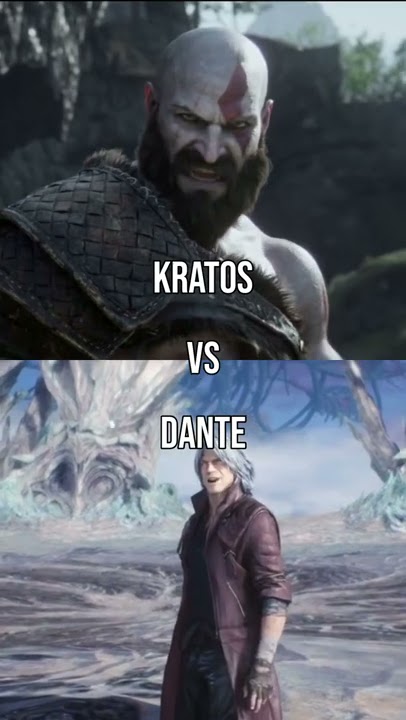 Dante Vs Kratos #dante #kratos #devilmaycry #dmc #godofwar #battle #shorts #fyp