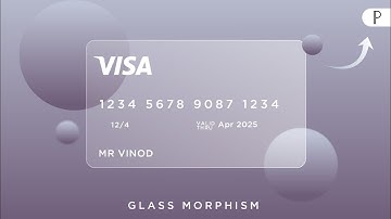 Pixellab Tutorial - Create Glass Morphism On Android | Glass Morphism | New Ui Design Trends 2022