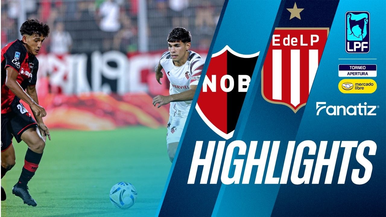 Newell's Old Boys 0 vs. 2 Estudiantes de La Plata - Game Highlights | #TorneoApertura2026