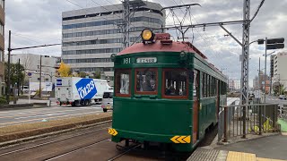 【期間限定後面展望】モ161形1編成宿院→我孫子道→天王寺駅前