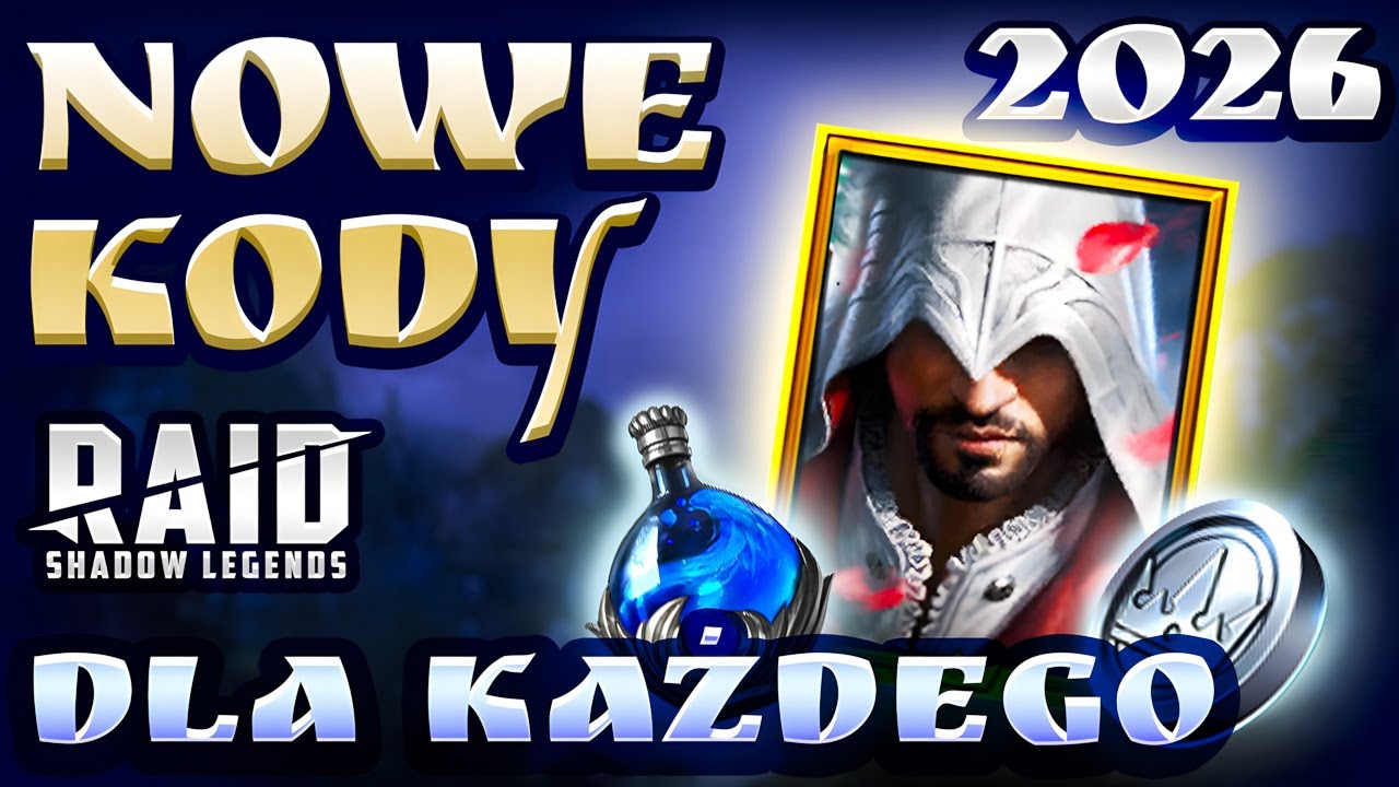 5 Legendarek ZA DARMO🎁 Raid Shadow Legends Kody 🎁 2026