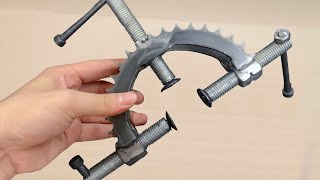SECRET!! Learn How to make a Metal Vise Tool for Metal | Tool Take You To Another Level Of Work
