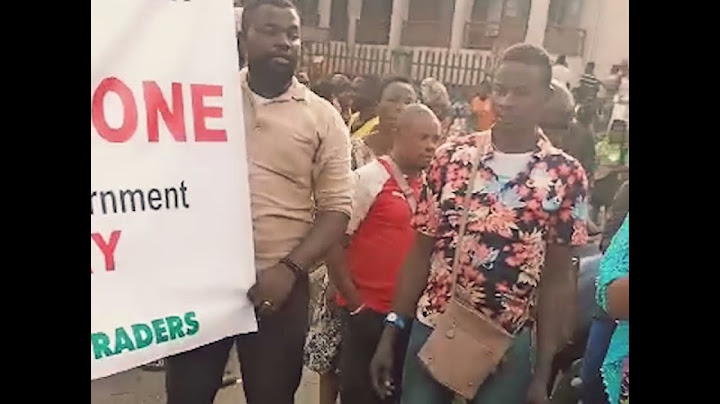 Protest In Lagos As Tinubu's Daughter Imposes N5M Fine On Market Traders, Locks Shops For Weeks