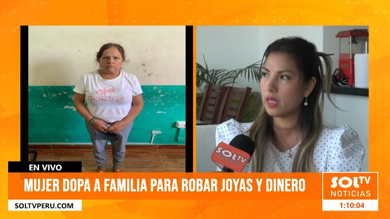 Trujillo : acusan a trabajadora de hogar de dopar a familia para robar joyas y dinero