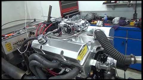 SBC 565HP 383 STROKER ENGINE DYNO RUN FOR ALEXANDER EWERT BY WHITE PERFORMANCE AND MACHINE
