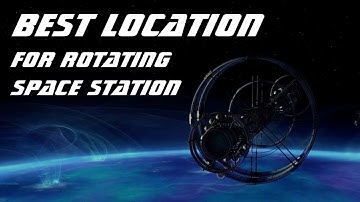 Best Location for the Rotating Space Station