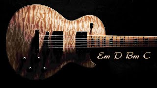 Clean Rock E Minor Guitar Backing Track