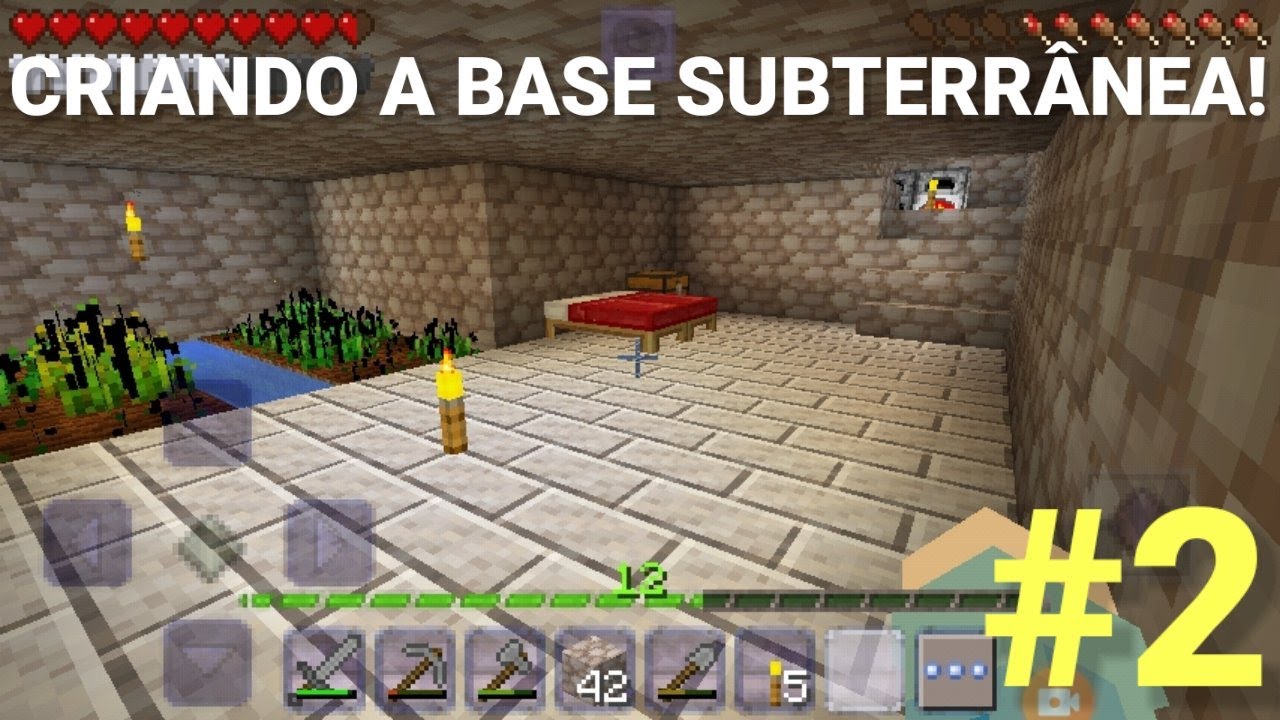 minecraft-duplo-survival-criando-a-base-subterr-nea-2-youtube
