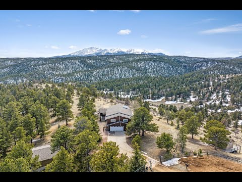495 Broken Wagon Road, Woodland Park, CO home video tour