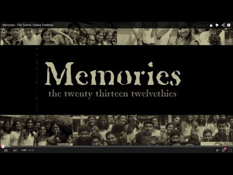 Memories : The Twenty Twelve Twelvethies