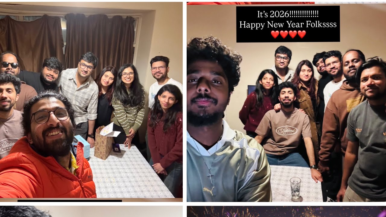 Our Kutty New Year Night❤️