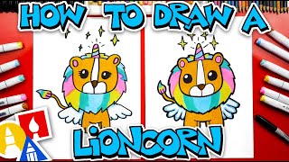 How To Draw A Lioncorn (Lion Unicorn)