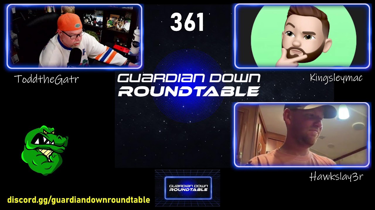 Guardian Down Roundtable #361 Hawkslay3r