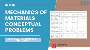 Conceptual Questions | FE CIVIL MECHANICS OF MATERIALS