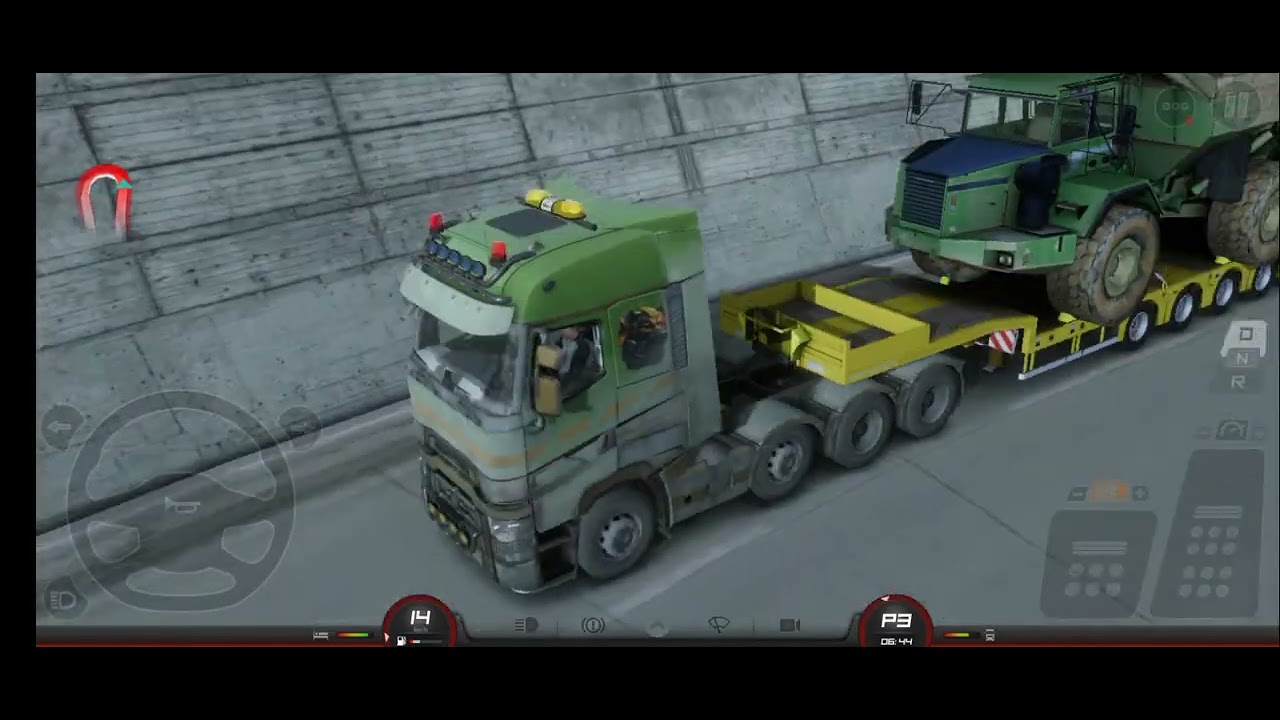 Truckers of europe 3, llevando una volqueta en curvas peligrosas 🚛🚛🚚