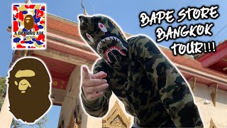 Shopping In Bangkok, Thailand - BAPE STORE BANGKOK