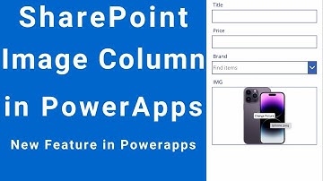 SharePoint List Image Column in Powerapps | Upload powerapps Image to SharePoint Image Column