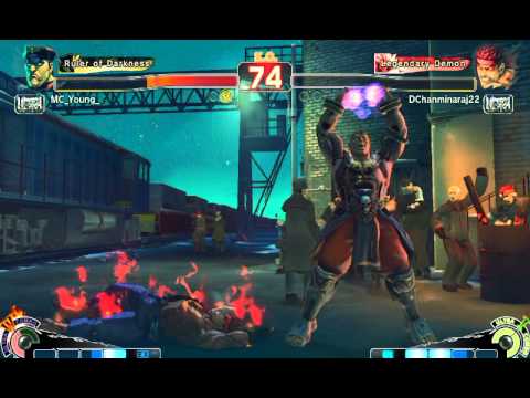 Ultra Street Fighter IV battle: M. Bison vs Evil Ryu