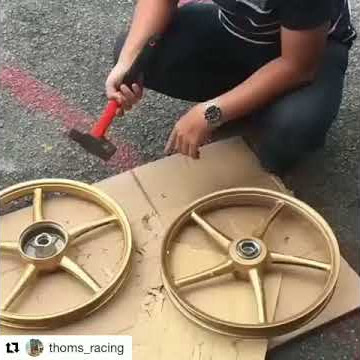 Review & Test Pelek Racing Boy SP522 kwalitas nya josss .Sport rim RCB membantu menjadi juara