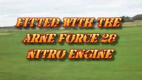 hobao hyper 7 - arne  force 28 nitro engine test runs