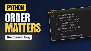 Python Program for FizzBuzz - 2 Ways Explained