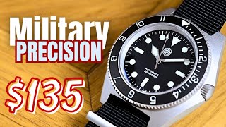 SURVIVE Anything With San Martin SN0123 Benrus Type 1 Homage | Automatic NH35 & Sapphire | $140