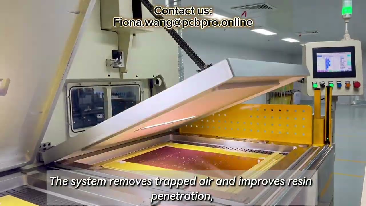 How Vacuum Resin Plugging Ensures Reliable Via Filling in PCB Manufacturing