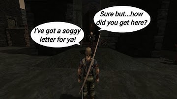 Gothic 1 full walkthrough - Part 12 -  Delivering a soggy letter