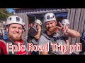 Epic Road trip Zip WORLD Château Rhianfa pt1