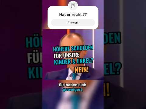 Friedrich Merz zerlegt
