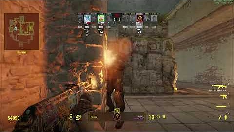 ESEA S54 Open10 (11-0 Match) | 4K 1v3 Clutch vs Rascals