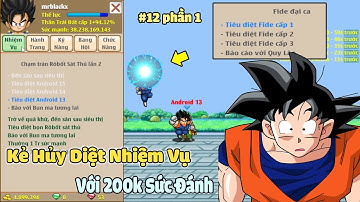 Ngọc Rồng Online  - Phần 1 Hành Trình Trùm Sức Đánh Làm Nhiệm Vụ Qua Map Mới