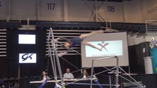 Sage Kellerman, All-American Flames | L10 Bars 2017 Michigan State Meet