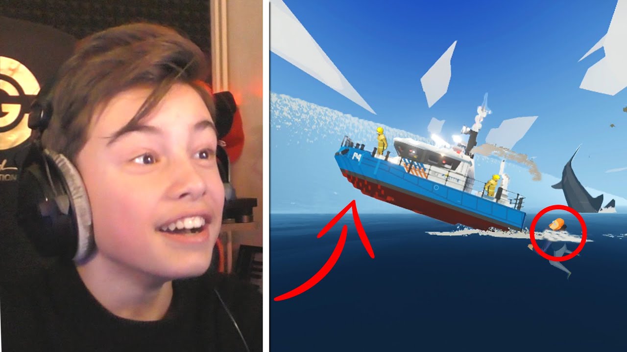 REDDINGSACTIE OP ZEE !! ft. Luka | Stormworks #1