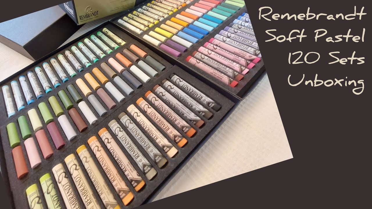 the-most-used-soft-pastels-rembrandt-soft-pastels-120-sets-unboxing