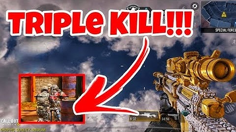 3 Kills in One Shot!!! | Sniper Montage #4 | Firing Range | COD Mobile