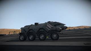 Ntc - Messor Project - 8 - Hull Sculpting Progress - Space Engineers