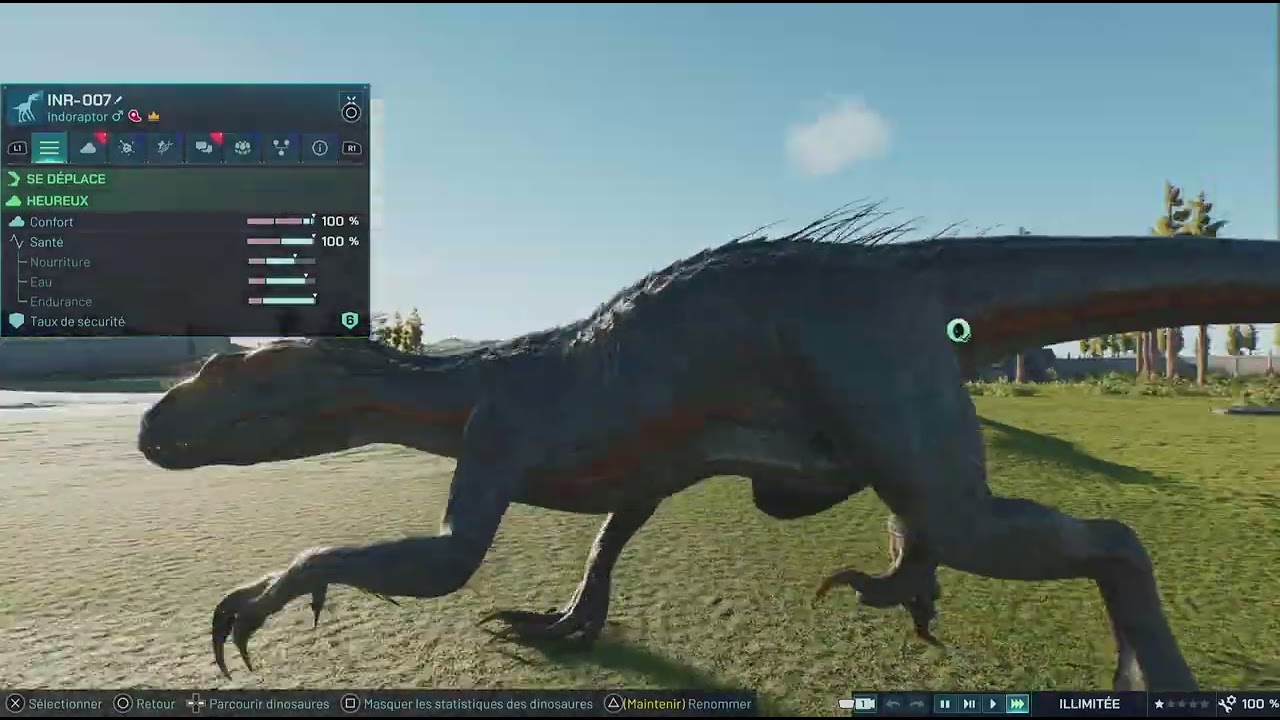Baryonyx VS Indoraptor (ils se sont même pas encore battu mdr🤣)