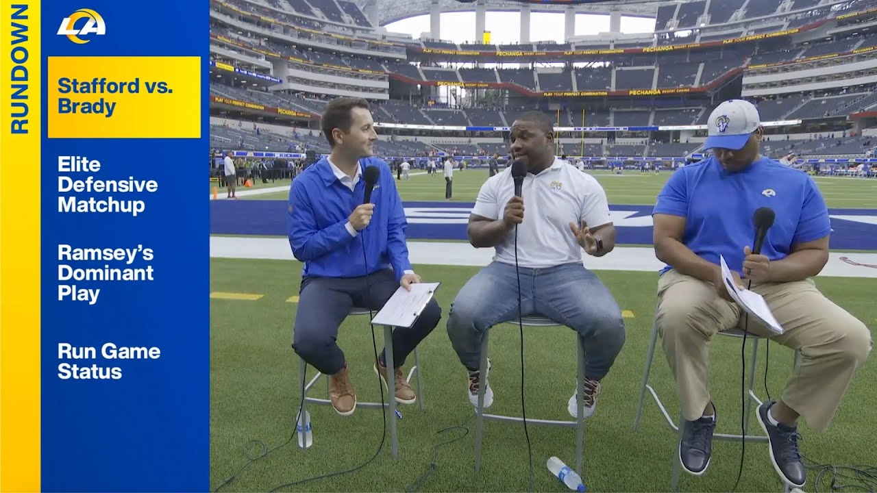 Rams Pre-Game Show: Previewing Week 3 Matchup vs. Tampa Bay Buccaneers At SoFi Stadium